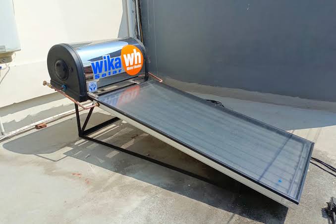 Perbaikan kebocoran water heater Wika
